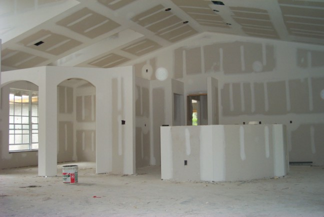 drywall kit dining.jpg (41108 bytes)